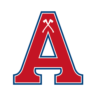 Acadia Axemen and Axewomen color logo