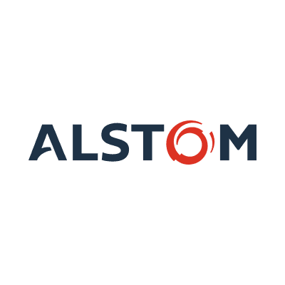 Alstom color logo