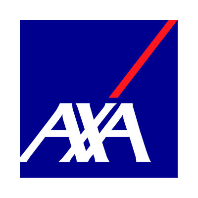 AXA color logo