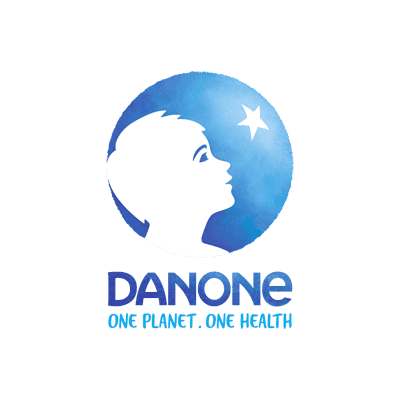 Danone color logo