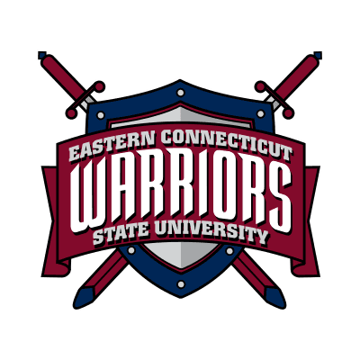 Eastern Connecticut Warriors color logo