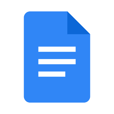 Google Docs logo