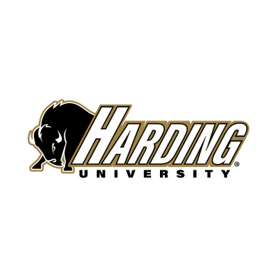 Harding Bisons color logo