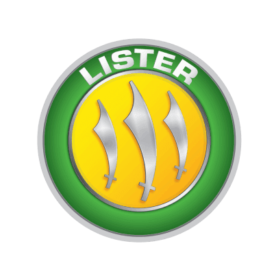 Lister Cars color logo