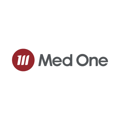 Med One color logo