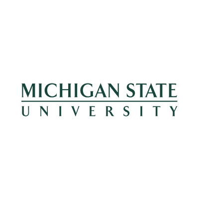 Michigan State University (MSU) color logo