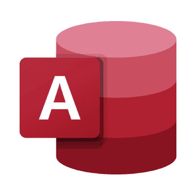 Microsoft Access color logo