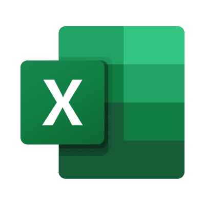 Microsoft Excel color logo