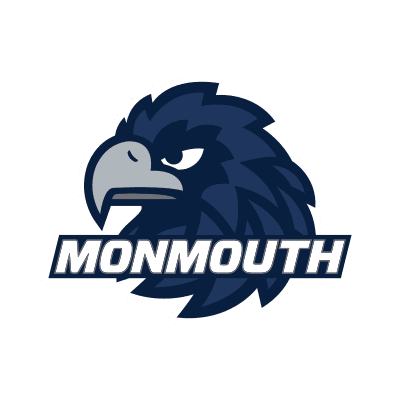 Monmouth Hawks color logo