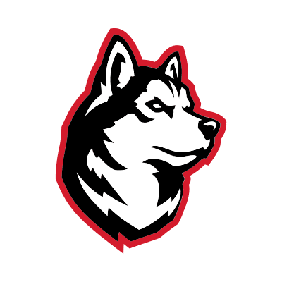 Northeastern Huskies logo