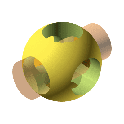 OpenSCAD color logo