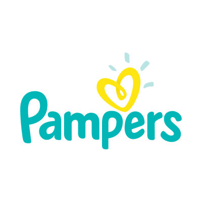 Pampers color logo
