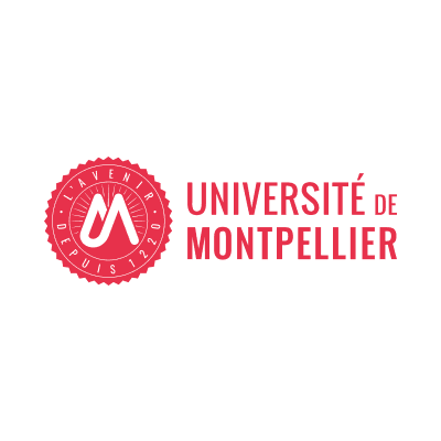 Université Montpellier color logo