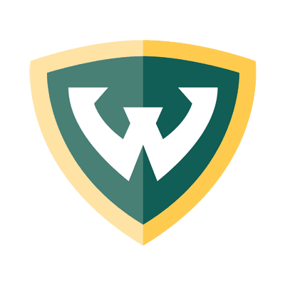 Wayne State Warriors color logo