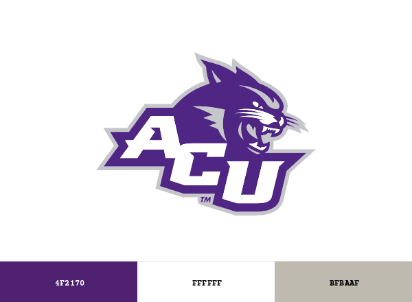 Abilene Christian Wildcats brand color palette