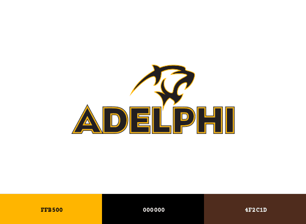 Adelphi Panthers brand color palette