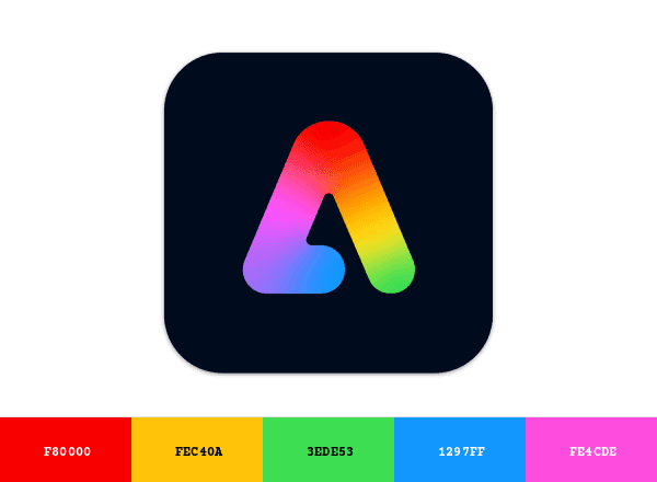 Adobe Express brand color palette