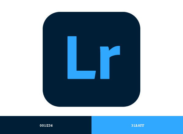 Adobe Lightroom brand color palette