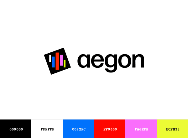 Aegon brand color palette