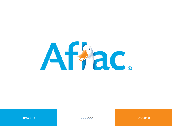 Aflac brand color palette