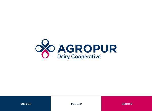 Agropur brand color palette