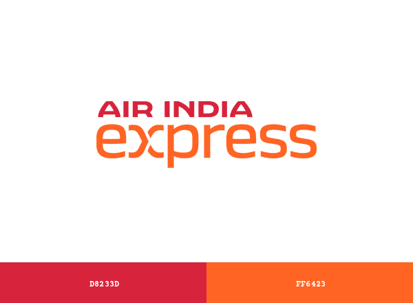 Air India Express brand color palette