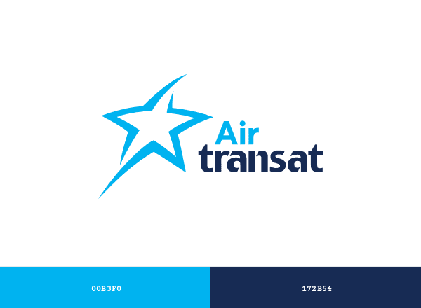 Air Transat brand color palette