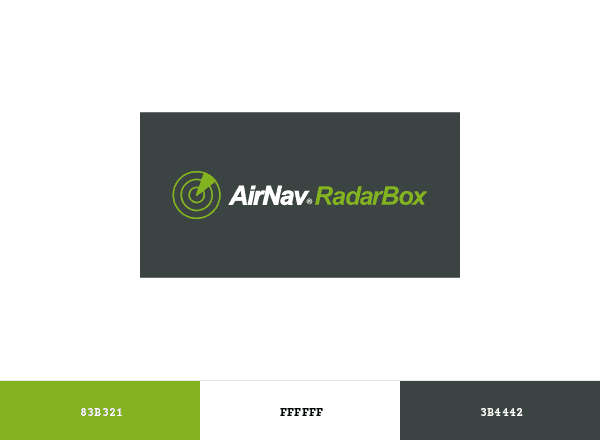 AirNav RadarBox brand color palette