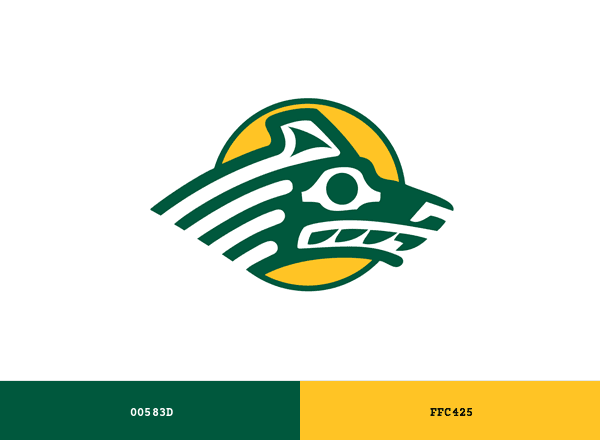 Alaska Anchorage Seawolves brand color palette