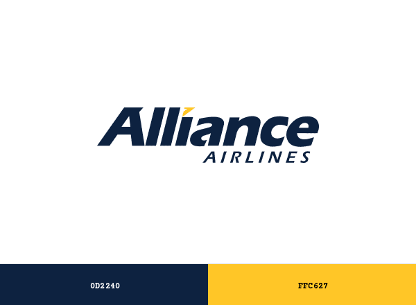 Alliance Air brand color palette