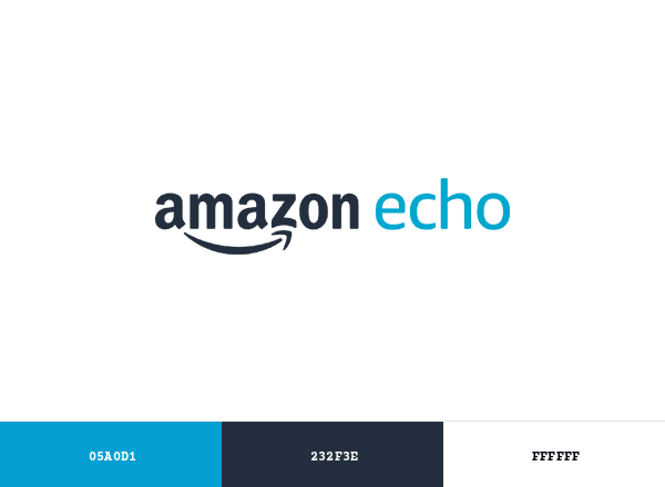 Amazon Echo brand color palette