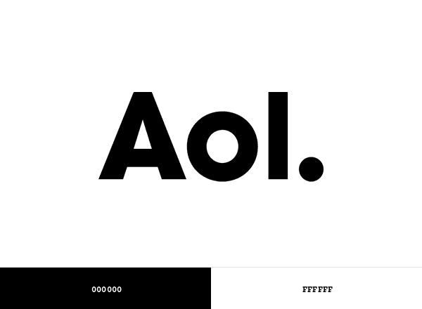 America Online brand color palette