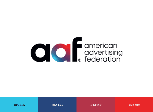 American Advertising Federation brand color palette