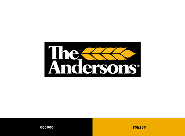 The Andersons brand color palette
