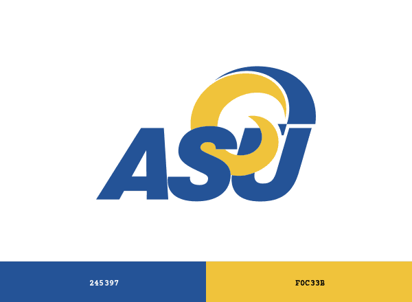 Angelo State Rams brand color palette