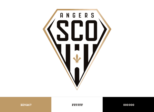 Angers SCO brand color palette
