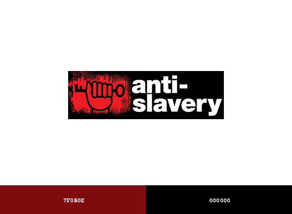 Anti-Slavery International brand color palette