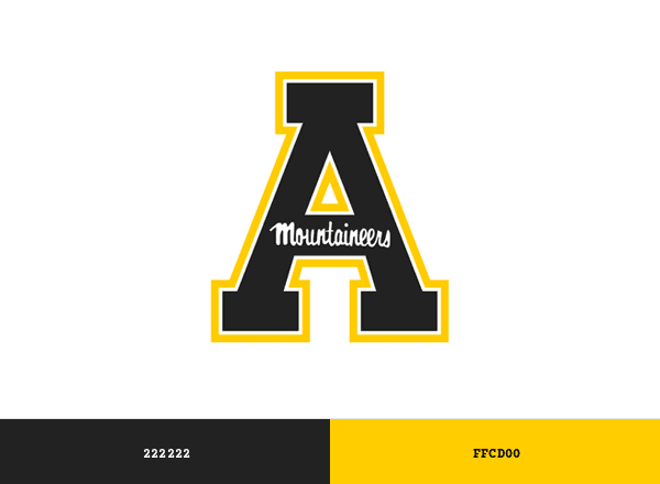 Appalachian State Mountaineers brand color palette