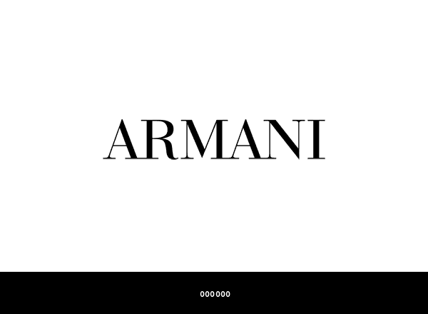 Armani brand color palette