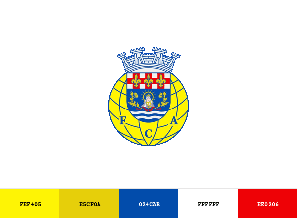 Arouca brand color palette