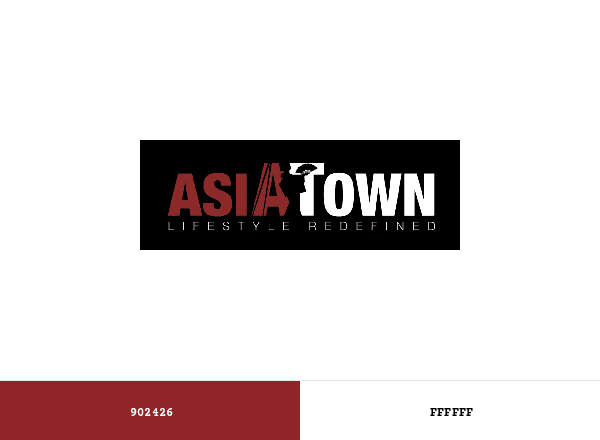 Asia Town brand color palette