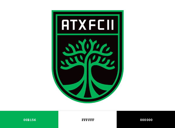 Austin FC II brand color palette