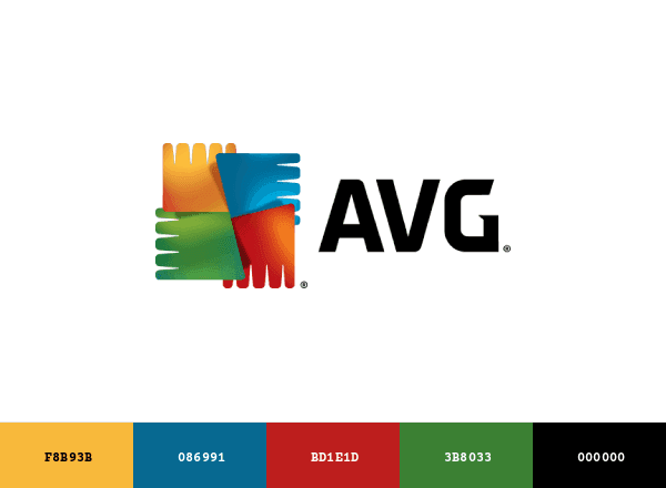 AVG Technologies brand color palette