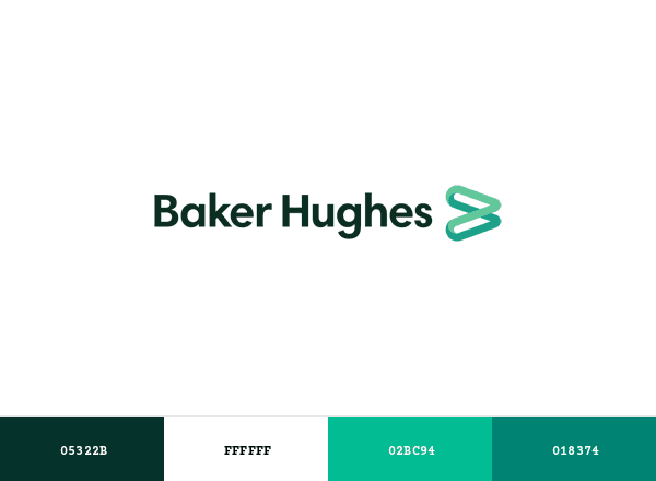 Baker Hughes brand color palette