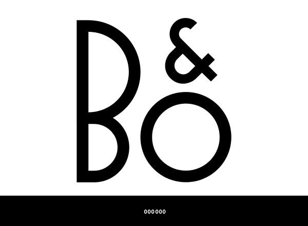 Bang & Olufsen brand color palette