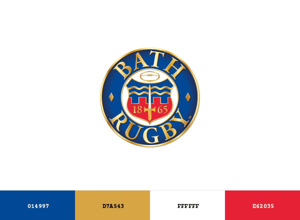 Bath Rugby brand color palette