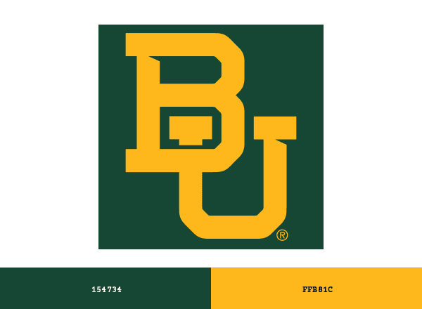 Baylor Bears brand color palette