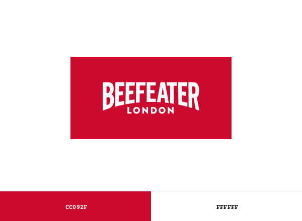 Beefeater brand color palette