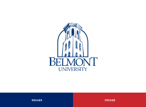 Belmont University brand color palette
