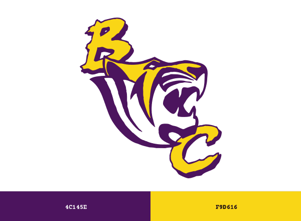 Benedict Tigers brand color palette
